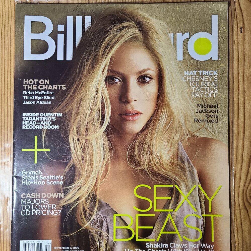 Shakira 2009 Billboard Magazine